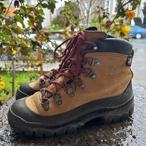 Danner Tan and Black Rugged Hiking Boots